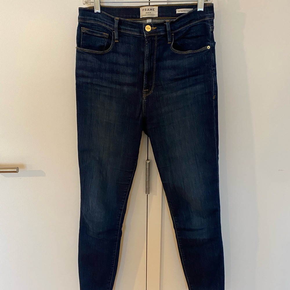 FRAME DENIM Ali High Rise Cigarette Jeans